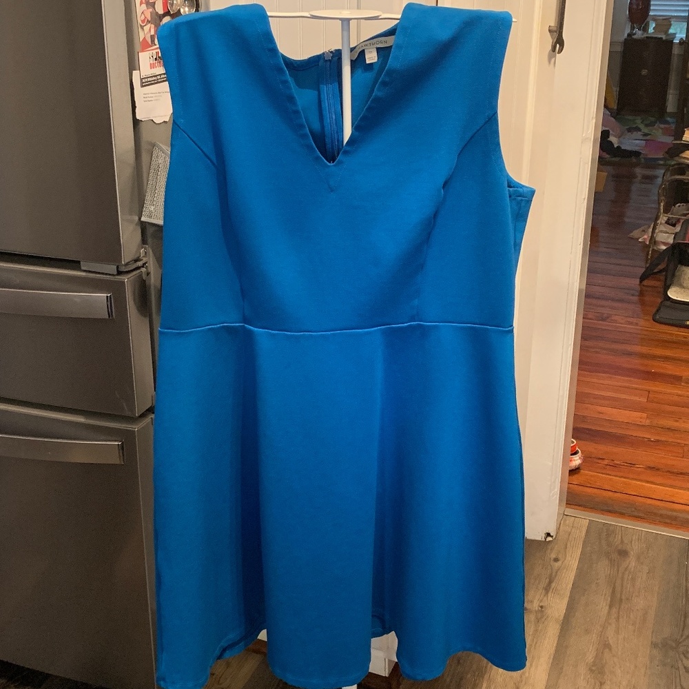 41Hawthorn plus size  royal‎ blue dress. Worn twice